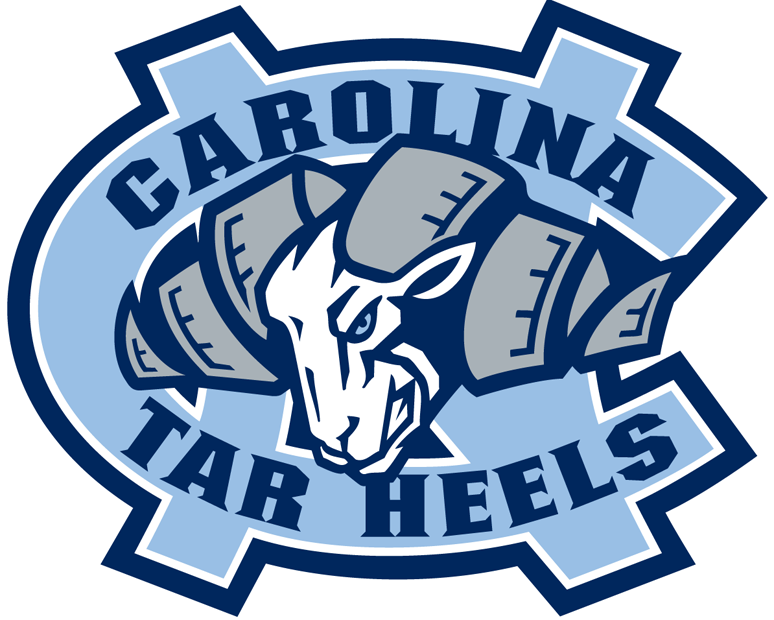 North Carolina Tar Heels 2005-2014 Alternate Logo iron on transfers for fabric...